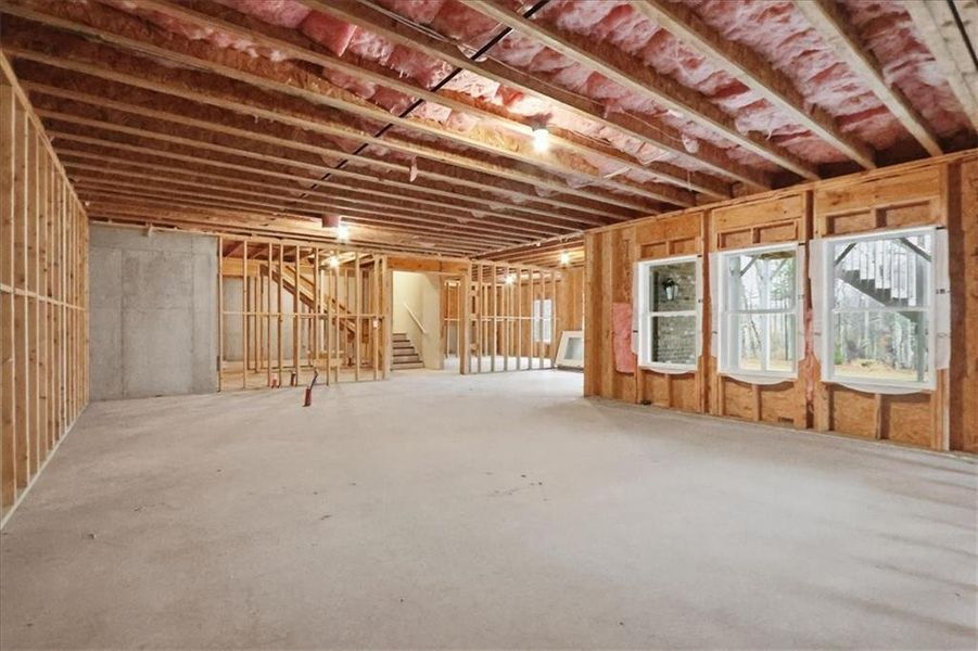 In-progress construction of a new home in Old Town Estates, Dacula, GA (Image 65).