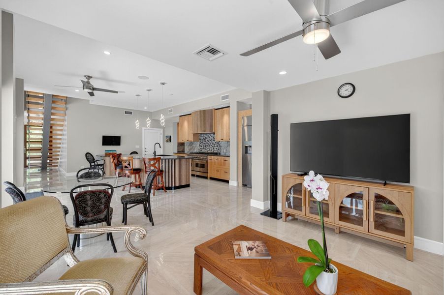 Furnished interior view inside a new home in , Fort Lauderdale (Image 15).