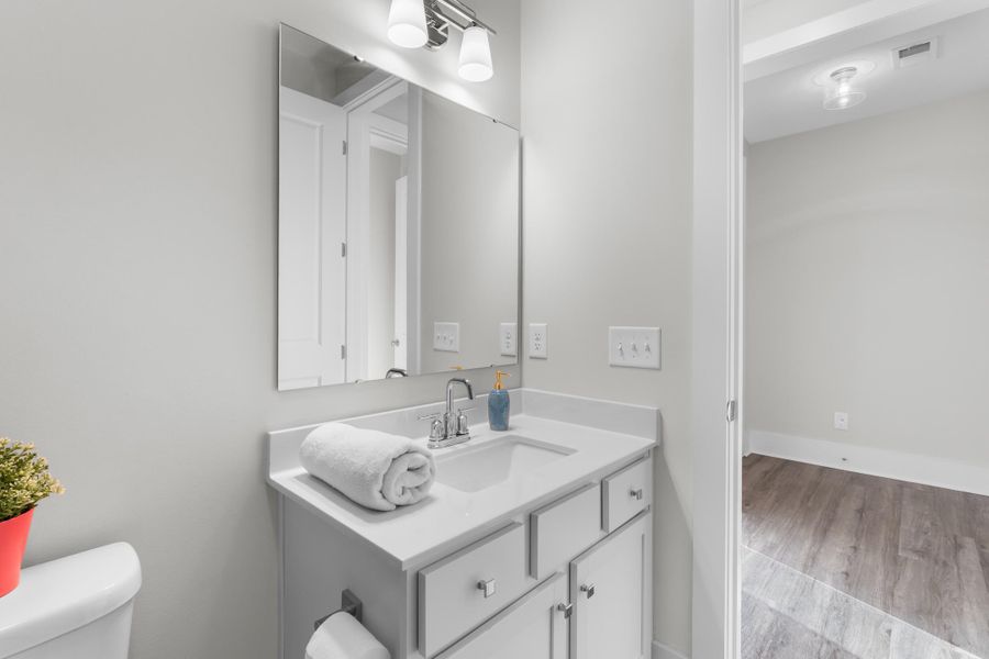 Furnished interior view inside a new home in , Ravenel (Image 28).