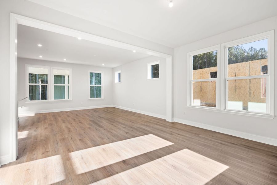 Spacious, unfurnished interior of a new home in Sun City Hilton Head, Bluffton (Image 15). Spacious, unfurnished interior of a new home in Sun City Hilton Head, Bluffton (Image 15).