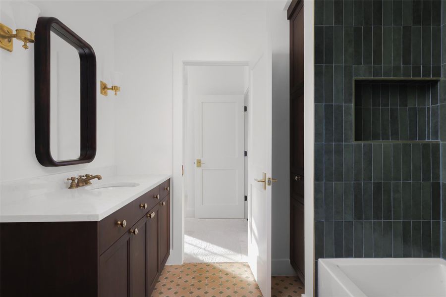 Multiple bedrooms include their own en-suite bathroom access, eliminating the need to share space.