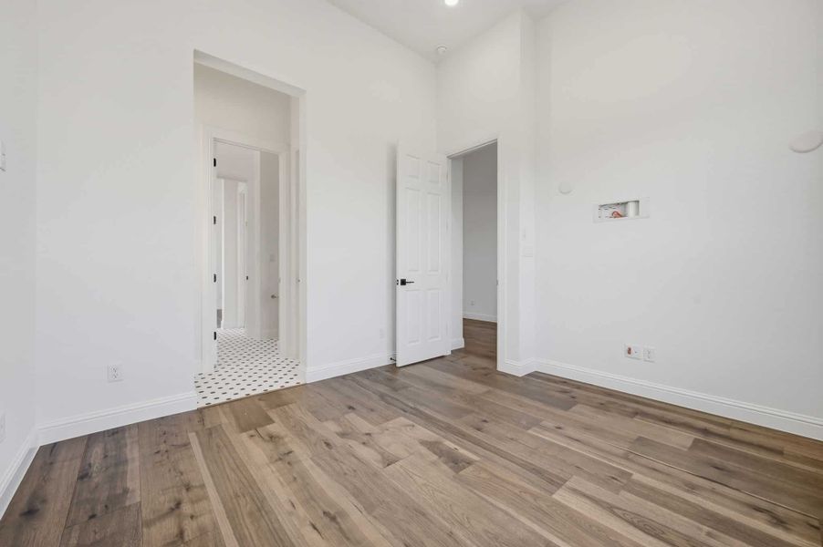 Spacious, unfurnished interior of a new home in Heights at San Gabriel, Georgetown (Image 25).