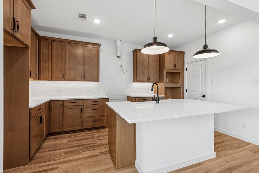 Furnished interior view inside a new home in Harvest Pointe, Needville (Image 12).