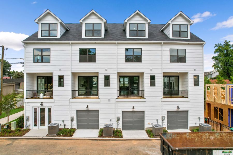 Representative exterior photo of a completed home built from the Evans by Pulte Homes in West End Heights, Charlotte, NC (Image 28).