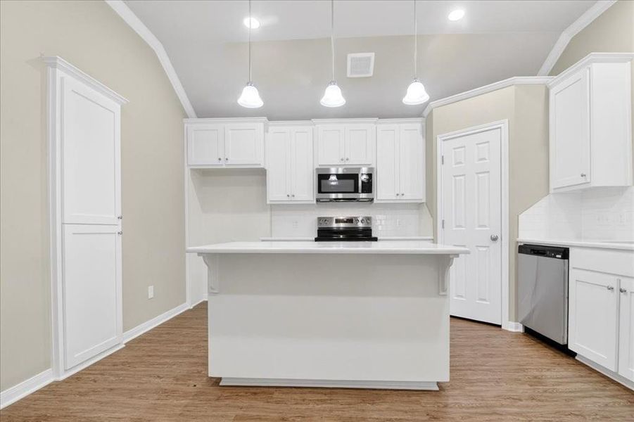 Furnished interior view inside a new home in , Robinson (Image 9).