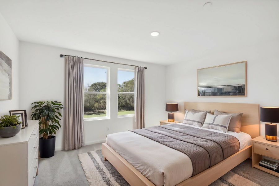 Representative furnished interior of a home built from the Orbit by Starlight Homes in Coyote Meadows, Anna (Image 6).