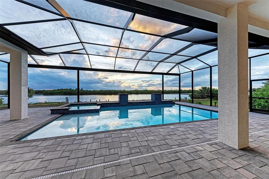 Exterior details and patio area of a home in , Port Charlotte (Image 30). Exterior details and patio area of a home in , Port Charlotte (Image 30).