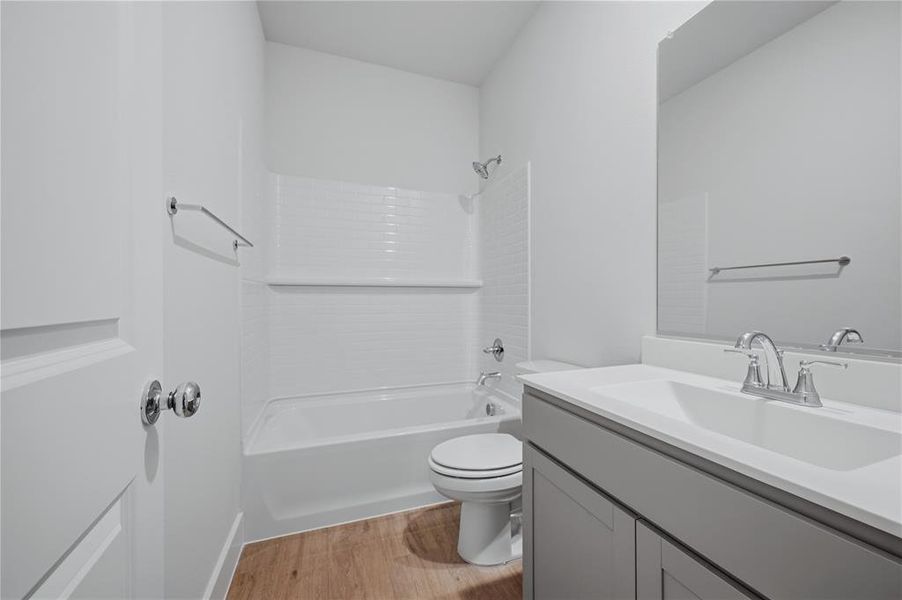 Furnished interior view inside a new home in , Forney (Image 12).