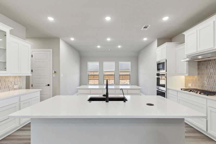 Furnished interior view inside a new home in Lakeview Heights, Azle (Image 12). Furnished interior view inside a new home in Lakeview Heights, Azle (Image 12).
