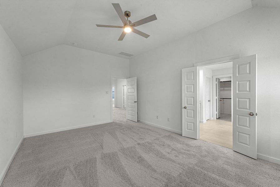 Spacious, unfurnished interior of a new home in Cypresswood Landing, Humble (Image 24).