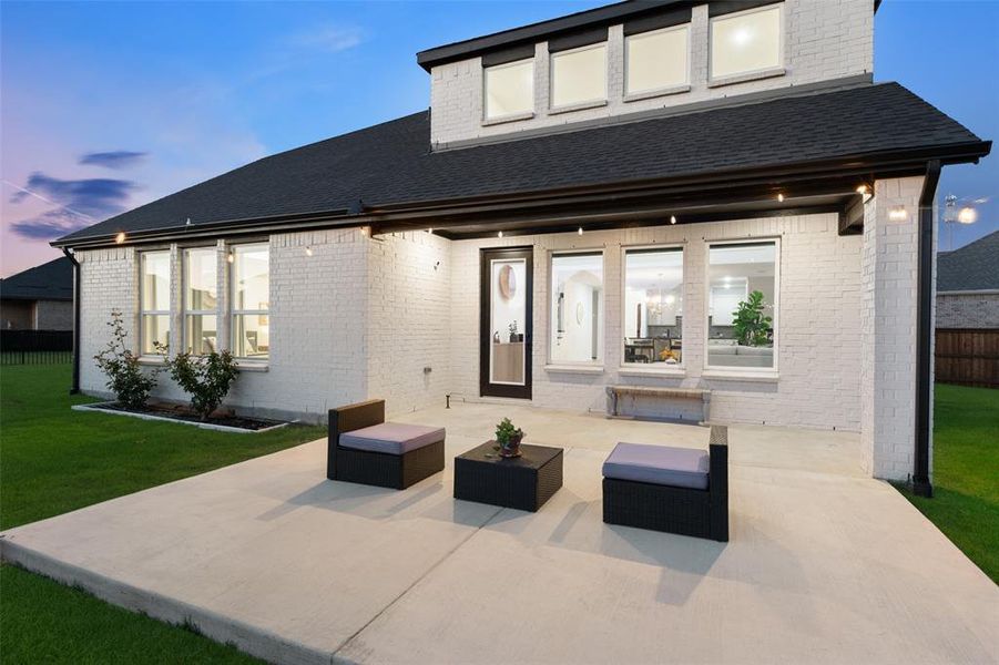Exterior details and patio area of a home in , Celina (Image 20).