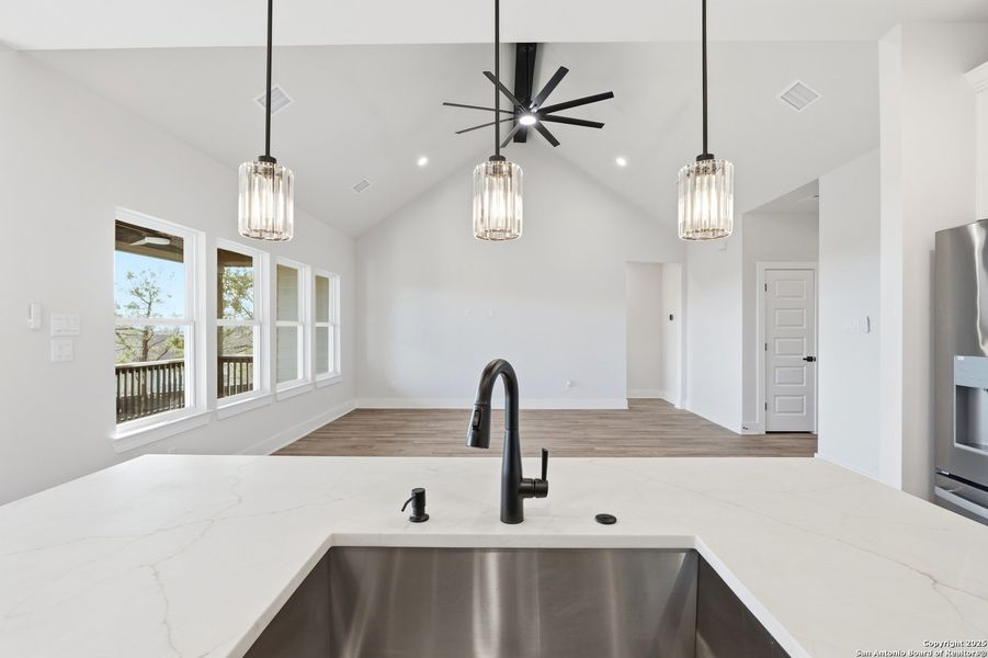 Close-up of interior finishes inside a home in , Spring Branch (Image 13). Close-up of interior finishes inside a home in , Spring Branch (Image 13).