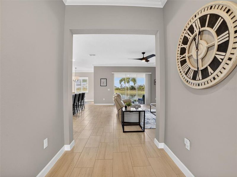 Furnished interior view inside a new home in , Parrish (Image 13).