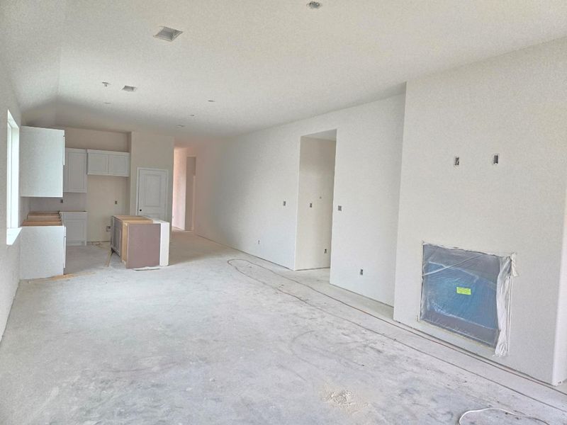 In-progress construction of a new home in Sienna 40', Missouri City, TX (Image 6).