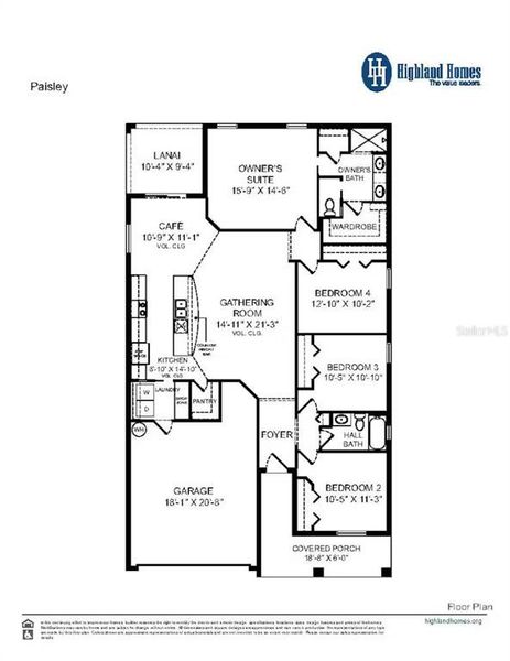 2D floor plan layout of this home in , Winter Haven, FL (Image 2).