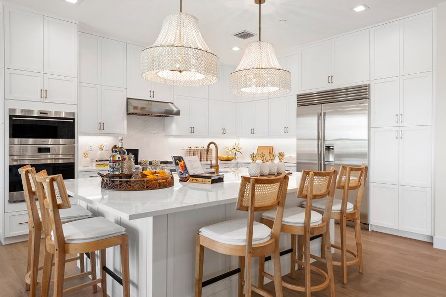 Representative furnished interior of a home built from the Meridian by GL Homes in Apex at Avenir, Palm Beach Gardens (Image 7). Representative furnished interior of a home built from the Meridian by GL Homes in Apex at Avenir, Palm Beach Gardens (Image 7).