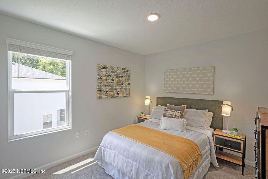 Furnished interior view inside a new home in , Jacksonville (Image 7).