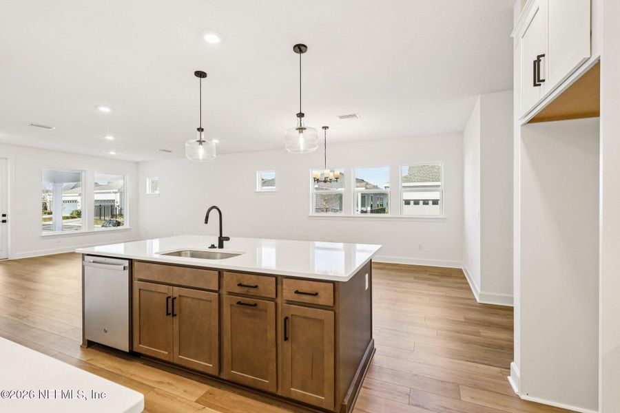 Furnished interior view inside a new home in Brookside at Shearwater, St. Augustine (Image 7).
