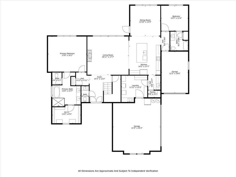 2D floor plan layout of this home in , Hoschton, GA (Image 4). 2D floor plan layout of this home in , Hoschton, GA (Image 4).