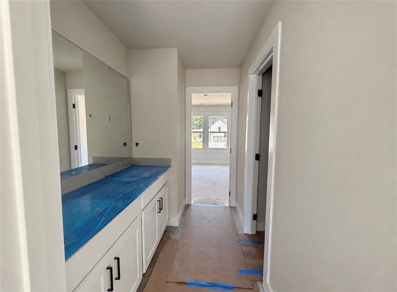In-progress construction of a new home in , Hoschton, GA (Image 16).