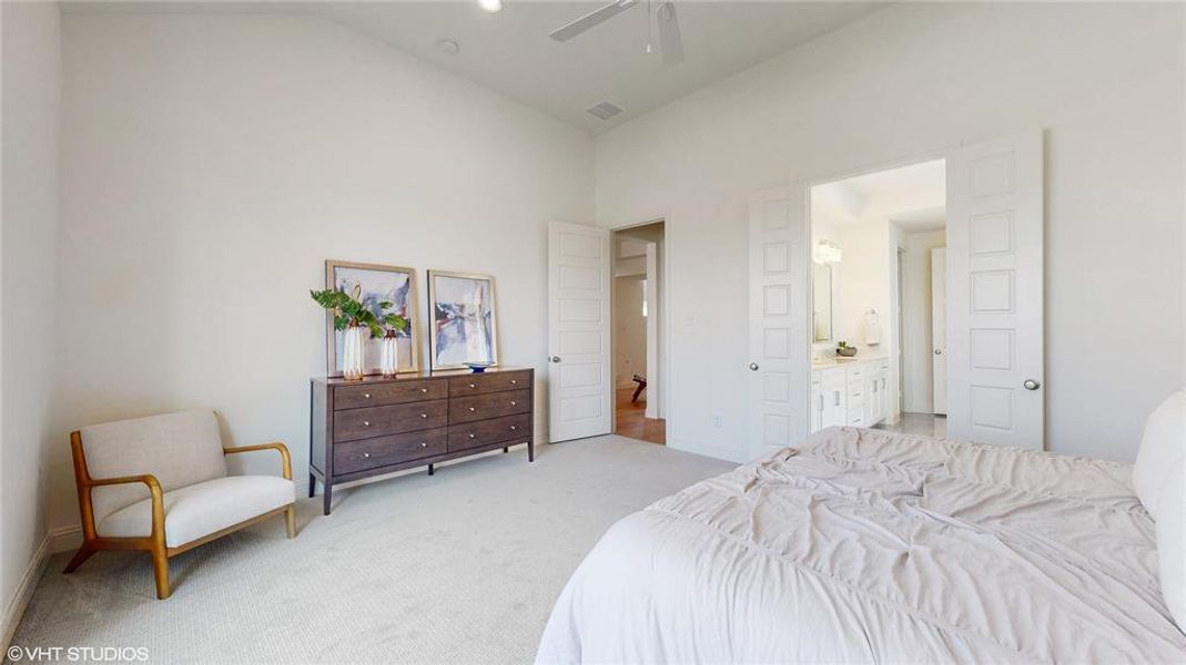 Furnished interior view inside a new home in Walsh, Aledo (Image 15).