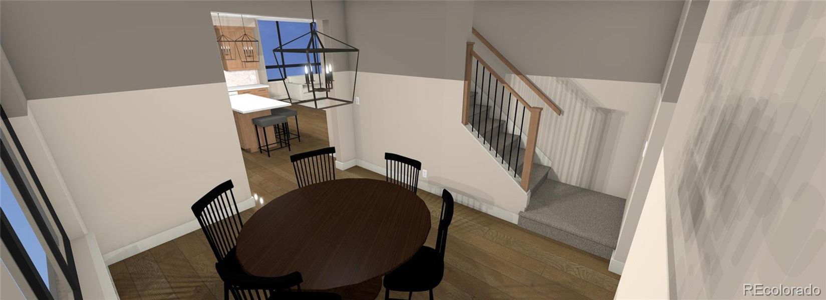 Furnished interior view inside a new home in , Tabernash (Image 5).