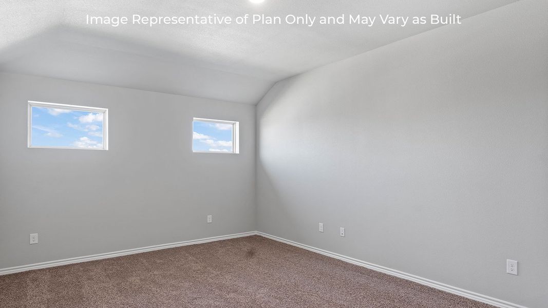 Representative unfurnished interior of a home built from the Naples by D.R. Horton in Woodside, Corpus Christi (Image 25). Representative unfurnished interior of a home built from the Naples by D.R. Horton in Woodside, Corpus Christi (Image 25).