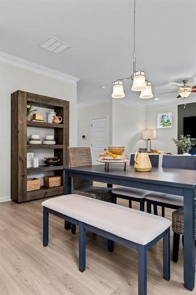 Furnished interior view inside a new home in Hawks View, Ringgold (Image 29).