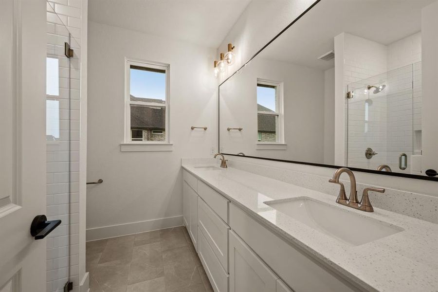 Furnished interior view inside a new home in NorthGlen, Haslet (Image 5). Furnished interior view inside a new home in NorthGlen, Haslet (Image 5).