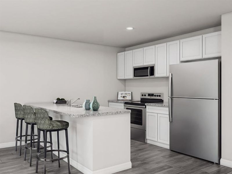 Furnished interior view inside a new home in Park Central, Mineola (Image 5). Furnished interior view inside a new home in Park Central, Mineola (Image 5).