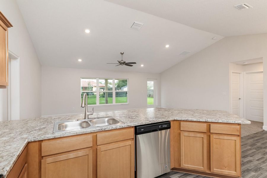 Furnished interior view inside a new home in Gatlin, Port St. Lucie (Image 11).