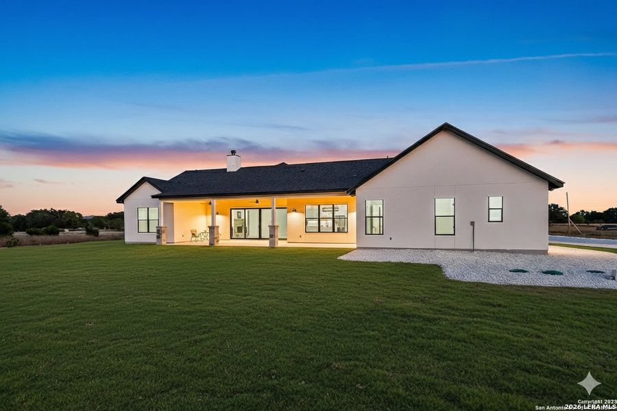 Exterior details and patio area of a home in , Bandera (Image 26). Exterior details and patio area of a home in , Bandera (Image 26).
