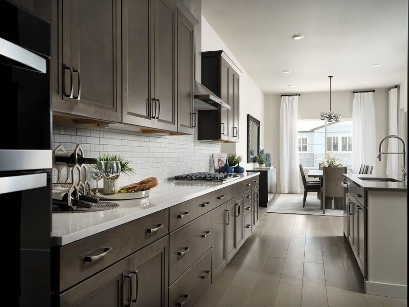Representative furnished interior of a home built from the 5012 by Tri Pointe Homes in The Aurora Highlands, Aurora (Image 4).