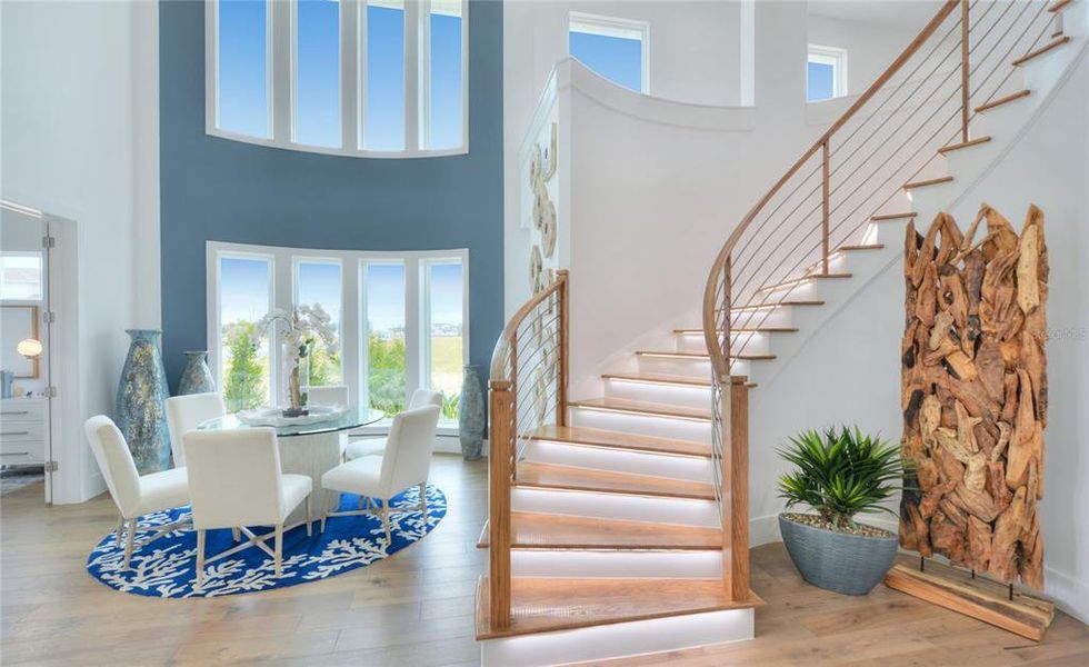 Furnished interior view inside a new home in Veranda Bay, Flagler Beach (Image 16).