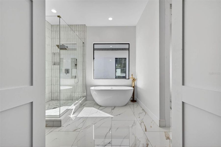 Furnished interior view inside a new home in , St. Petersburg (Image 9).