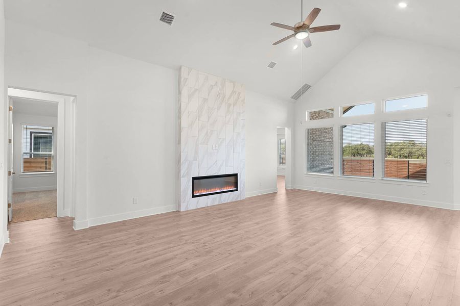 Spacious, unfurnished interior of a new home in Broken Oak, Georgetown (Image 16). Spacious, unfurnished interior of a new home in Broken Oak, Georgetown (Image 16).