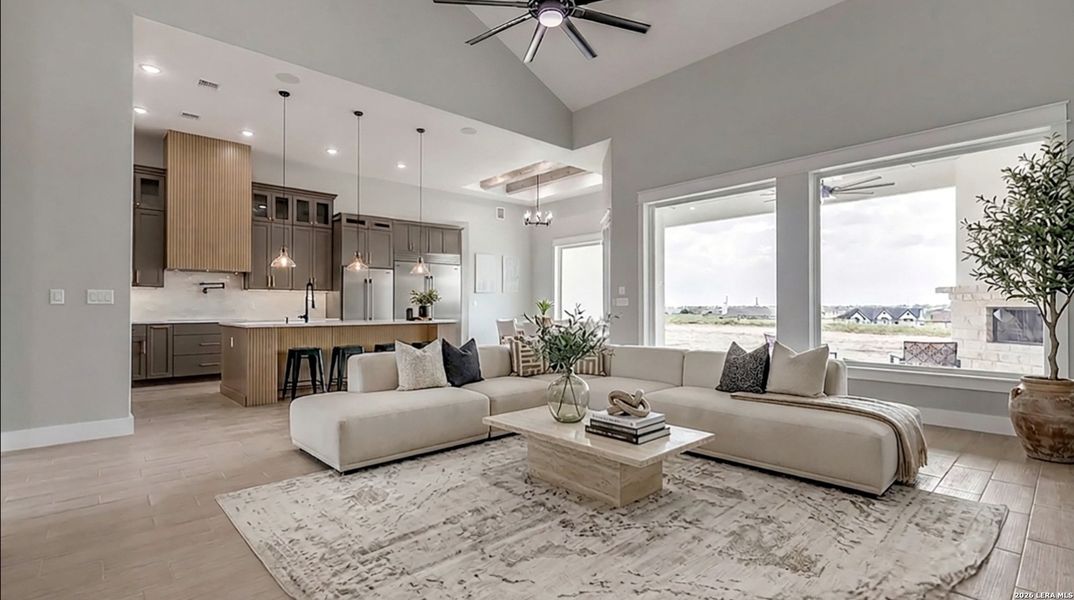 Furnished interior view inside a new home in , La Vernia (Image 10).