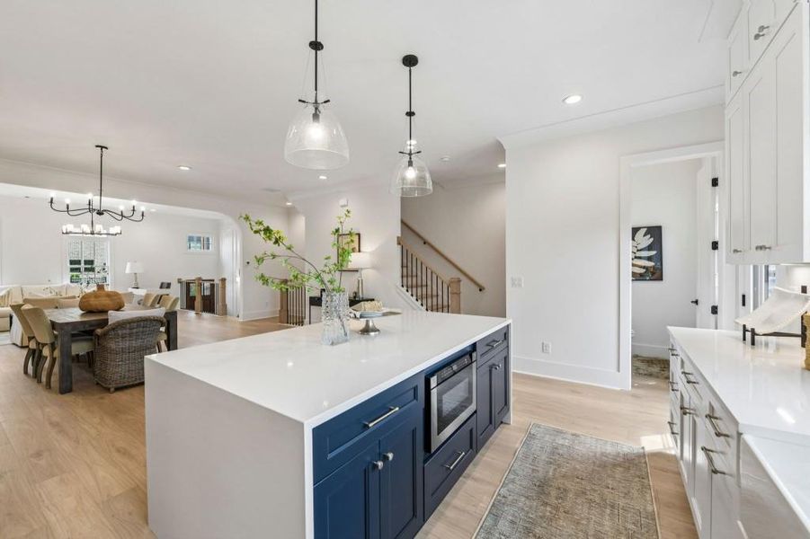 Furnished interior view inside a new home in Skyview On Broad, Sugar Hill (Image 22).