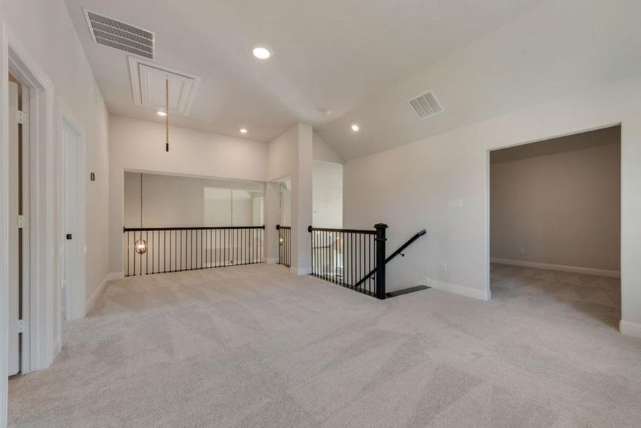 Representative unfurnished interior of a home built from the Brandonwood by Grand Homes in Edgewater, Fate (Image 25).