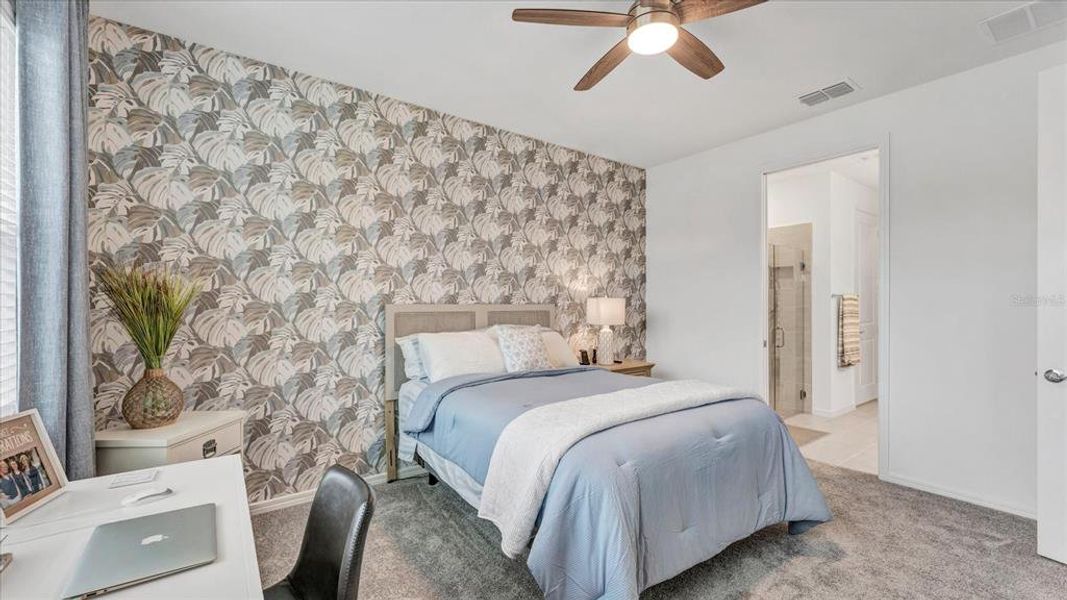 Furnished interior view inside a new home in , Parrish (Image 13).