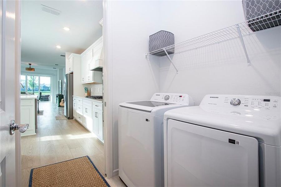 Furnished interior view inside a new home in Del Webb BayView, Parrish (Image 18).