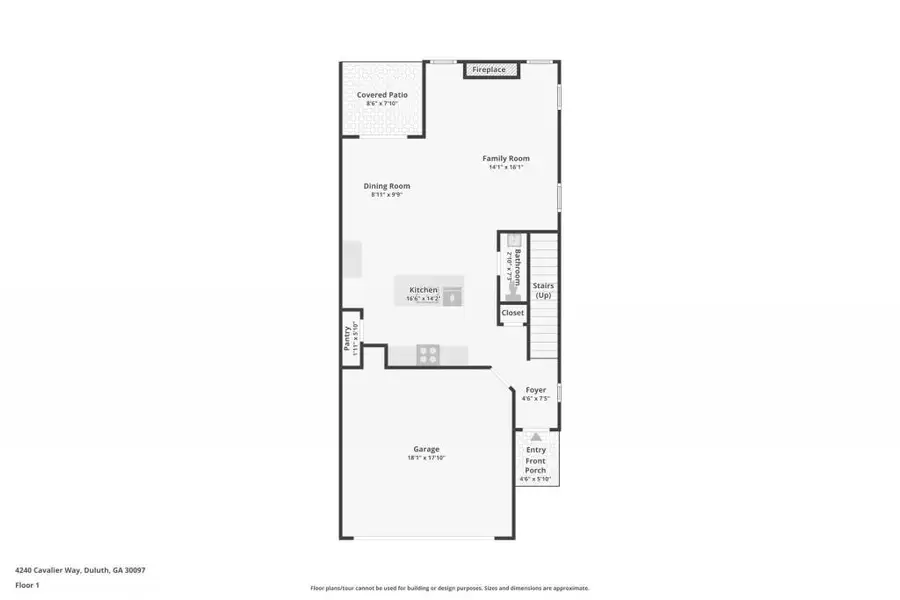 2D floor plan layout of this home in , Duluth, GA (Image 6). 2D floor plan layout of this home in , Duluth, GA (Image 6).