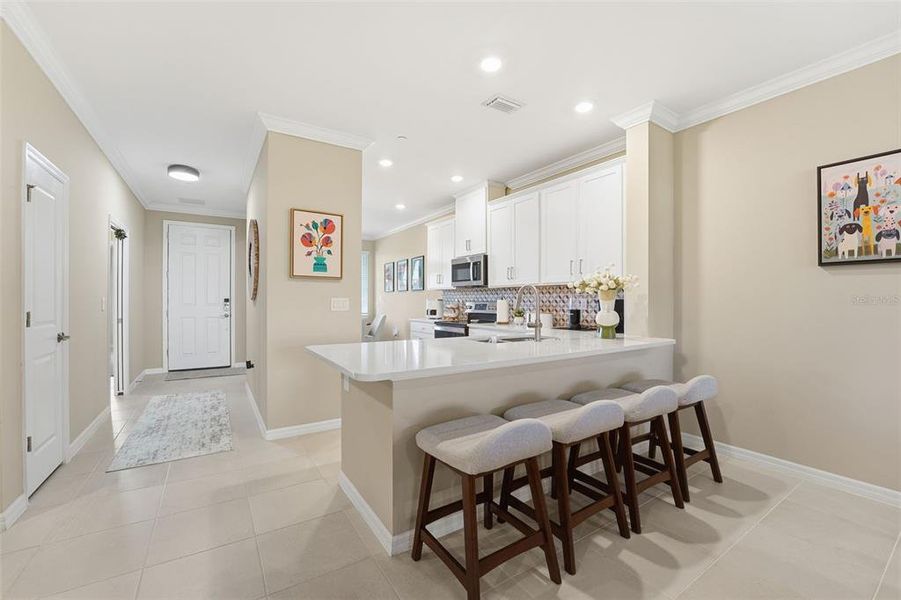 Furnished interior view inside a new home in , Port Charlotte (Image 8).
