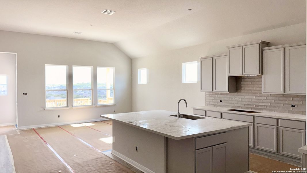 Furnished interior view inside a new home in Ladera, San Antonio (Image 5). Furnished interior view inside a new home in Ladera, San Antonio (Image 5).