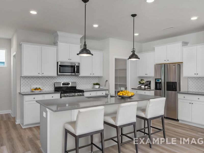 Furnished interior view inside a new home in Gregory Village, Lillington (Image 3).