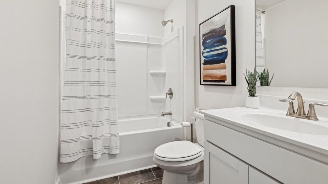 Furnished interior view inside a new home in Oak Hill, Vonore (Image 15). Furnished interior view inside a new home in Oak Hill, Vonore (Image 15).