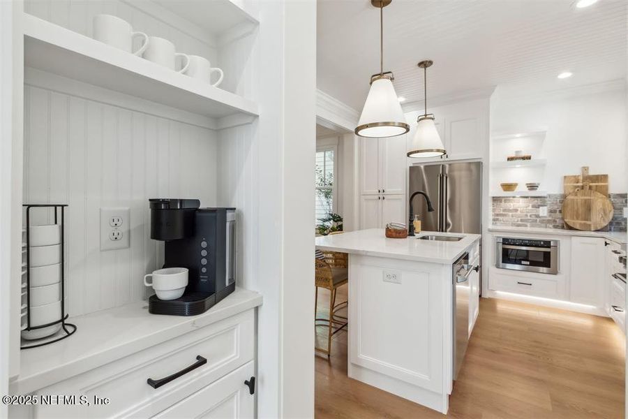 Furnished interior view inside a new home in , Fernandina Beach (Image 8). Furnished interior view inside a new home in , Fernandina Beach (Image 8).