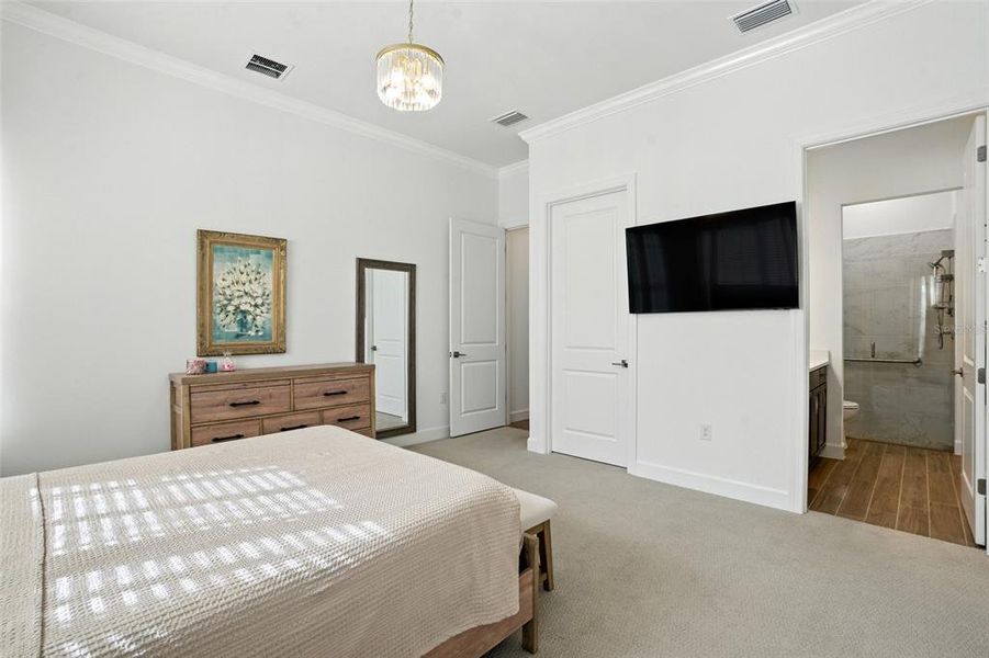 Furnished interior view inside a new home in , North Fort Myers (Image 17).