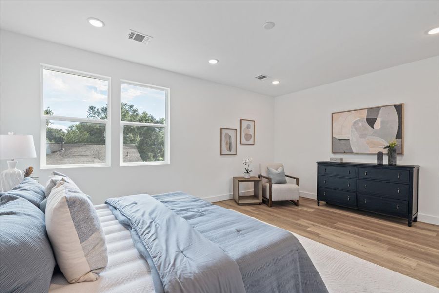 Furnished interior view inside a new home in , Houston (Image 14). Furnished interior view inside a new home in , Houston (Image 14).