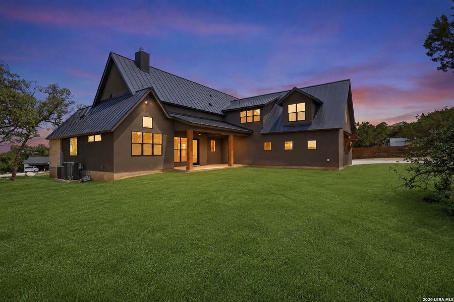 Exterior details and patio area of a home in , Spring Branch (Image 33).